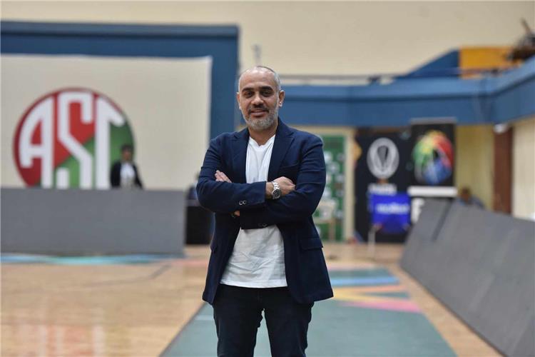 شهاب قاسم عضو مجلس إدارة نادي سبورتنج ومدير بطولة إفريقيا لكرة السلة للسيدات