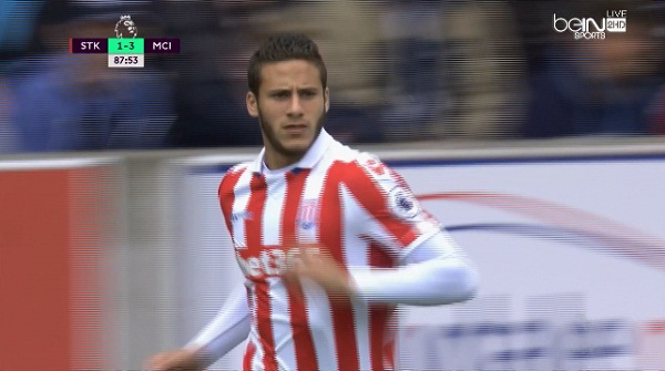 سقوط وكعب في لمسات اول ظهور لرمضان صبحي امام مانشستر سيتي