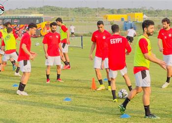 منتخب مصر يخوض تدريب ا مغلق ا استعداد ا لـ كوت ديفوار والونش يواصل التأهيل