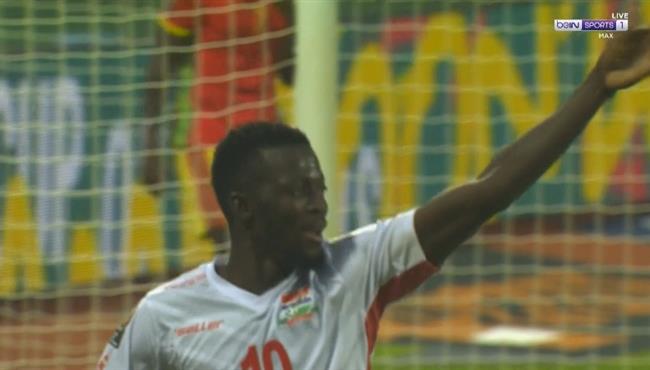 هدف جامبيا الاول في مرمي غينيا بكاس امم افريقيا