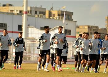 مران الزمالك كارتيرون ي صعد خماسي الشباب وتدريبات بدنية استعداد ا لـ سيراميكا كليوباترا