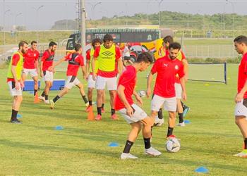 منتخب مصر يختتم تدريباته استعداد ا لـ كوت ديفوار والونش يواصل التأهيل