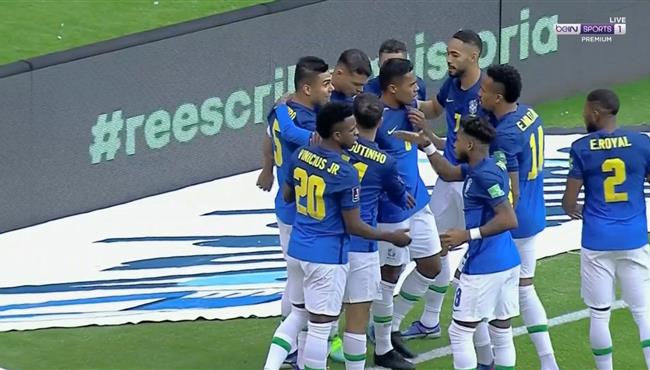 اهداف مباراة البرازيل والاكوادور (1-1) تصفيات كاس العالم