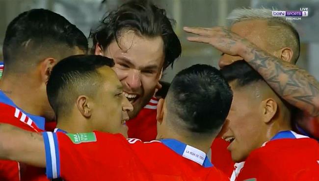 هدف تعادل تشيلي مع الارجنتين 1 1 تصفيات كاس العالم