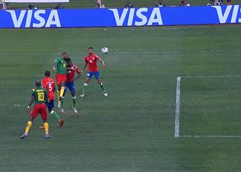 فيديو إكامبي ي سجل هدفين لـ الكاميرون أمام جامبيا في 7 دقائق