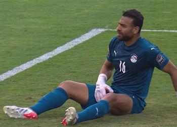 فيديو إصابة محمد أبو جبل ويغادر مباراة مصر والمغرب