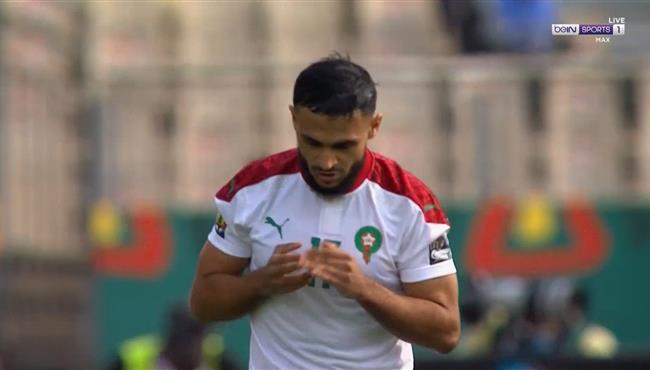 هدف المغرب في مرمي مصر سفيان بوفال