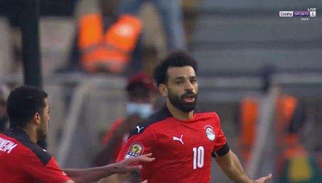 هدف محمد صلاح في مرمي المغرب بكاس امم افريقيا