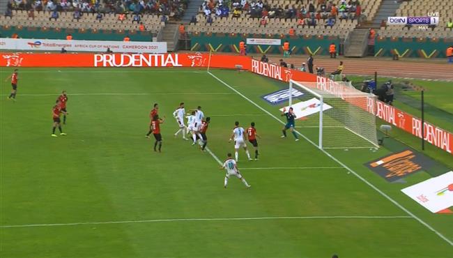 تصدي محمد ابو جبل الرائع ينقذ مصر من هدف للمغرب
