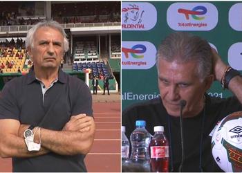 مونت كارلو اشتباك عنيف بين كيروش وخليلوزيتش بعد مباراة مصر والمغرب