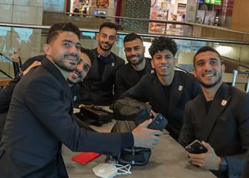 بعثة الأهلي تخضع لمسحة طبية بعد الوصول إلى الإمارات