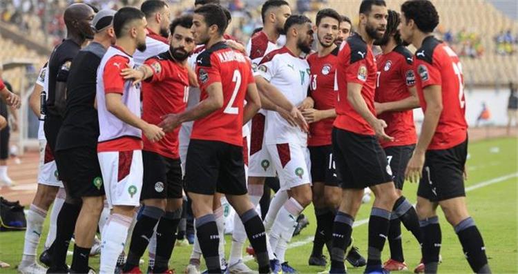 مباراة مصر والمغرب