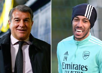 لابورتا تعاقد برشلونة مع أوباميانج معقد وسنحاول حتى اللحظة الأخيرة