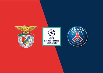 موعد والقناة الناقلة ومعلق مباراة باريس سان جيرمان وبنفيكا اليوم في دوري أبطال أوروبا
