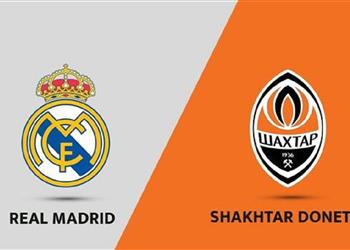 موعد والقناة الناقلة لمباراة ريال مدريد وشاختار اليوم في دوري أبطال أوروبا