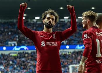 فيديو محمد صلاح يحطم رقمي دروجبا وأجويرو بعد الهاتريك أمام رينجرز