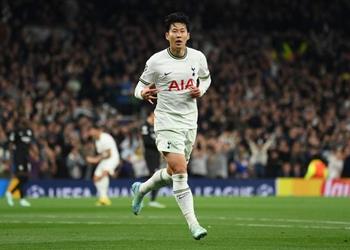 سون هيونج مين يفوز بجائزتي أفضل هدف ولاعب الجولة في دوري أبطال أوروبا