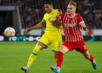 فيديو بمشاركة مصطفى محمد نانت يسقط مجدد ا أمام فرايبورج في الدوري الأوروبي