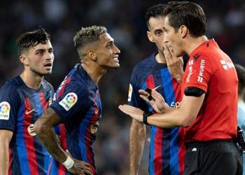 رافينها يحذر ريال مدريد قبل الكلاسيكو برشلونة هو المتصدر