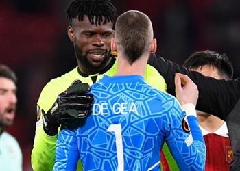 دي خيا ي شيد بحارس أومنيا نيقوسيا بعد تألقه أمام مانشستر يونايتد