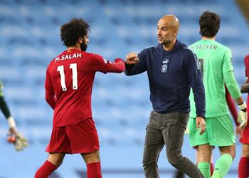 جوارديولا محمد صلاح اعتاد التسجيل في مرمانا وهالاند جاهز لقيادة هجوم مانشستر سيتي