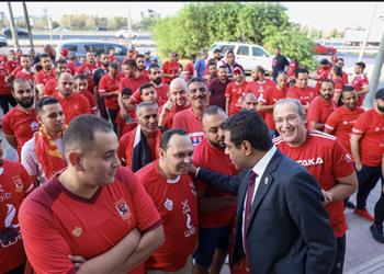 عضو مجلس الأهلي يشكر عمرو هندي والجالية المصرية بالكويت بعد حل أزمة نهائي البطولة العربية للسلة