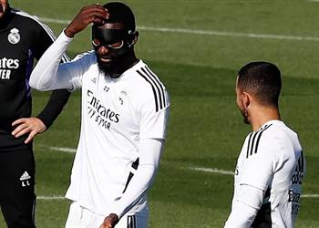 روديجر يلجأ للقناع في الكلاسيكو أمام برشلونة