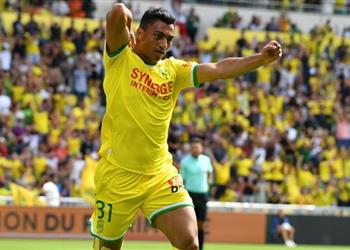 فيديو بطريقة رائعة مصطفى محمد يسجل هدف نانت الثالث أمام بريست