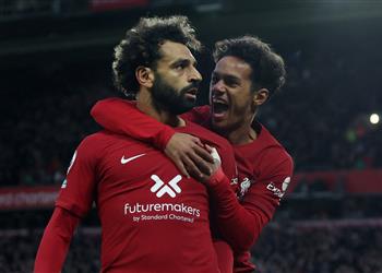 محمد صلاح يسجل هدف ليفربول الأول أمام مانشستر سيتي
