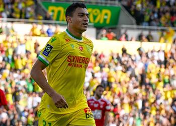 مدرب نانت ينتقد مصطفى محمد رغم هدفه أمام بريست