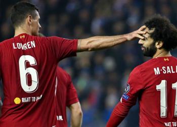 لوفرين يمازح محمد صلاح لولا وسادتي لما سجلت أهدافك