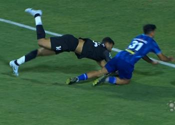 فيديو بسبب أبو جبل فاركو يحصل على أول ضربة جزاء في الدوري المصري 2022 2023