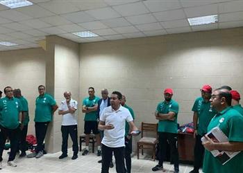 طلب من ميكالي ورسالة من بركات للاعبي منتخب مصر الأولمبي قبل مواجهة إيسواتيني