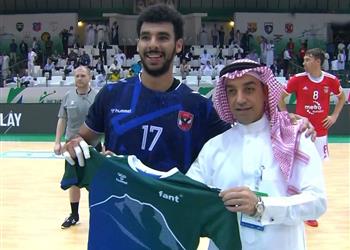 أحمد خيري أفضل لاعب في مباراة الأهلي وبنفيكا بكأس العالم للأندية لكرة اليد