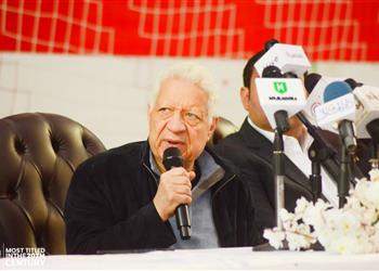 مرتضى منصور يعلن إصابة ثلاثي الزمالك قبل مواجهة الأهلي وسفر الونش لإجراء عملية جراحية