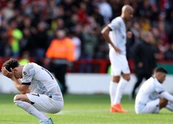 ليفربول يكتب رقمين سلبيين بعد خسارته أمام نوتينجهام فورست