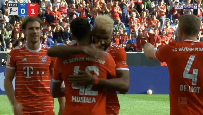 اهداف مباراة بايرن ميونخ وهوفنهايم 2 0 الدوري الالماني