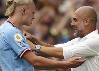جوارديولا أخشى على هالاند أثناء كأس العالم في قطر