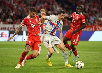 قائمة برشلونة لمباراة بايرن ميونخ في دوري أبطال أوروبا ضم جافي وغياب سيرجي روبيرتو
