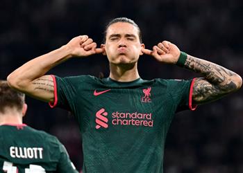 فيديو نونيز يسجل هدف ليفربول الثاني أمام أياكس في دوري أبطال أوروبا