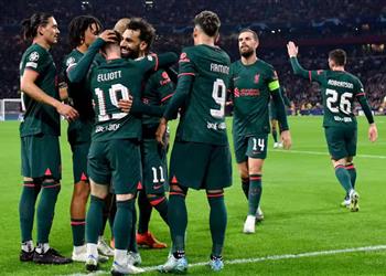 إليوت بعد هدفه أمام أياكس لا توجد كلمات كافية لشكر محمد صلاح