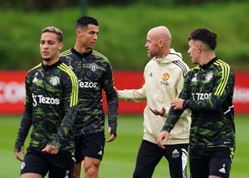 تشكيل مانشستر يونايتد أمام شيريف تيراسبول في الدوري الأوروبي رونالدو أساسي ا