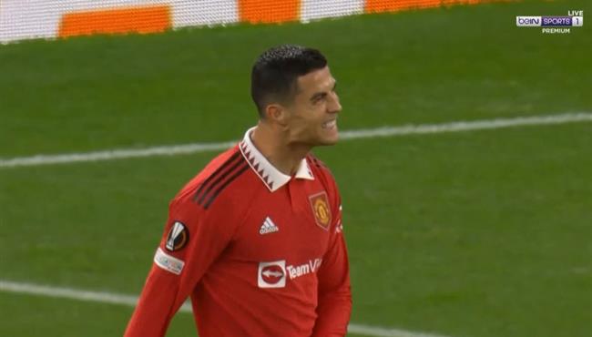 رونالدو كاد ان يسجل هدف في مباراة مانشستر يونايتد وشيريف