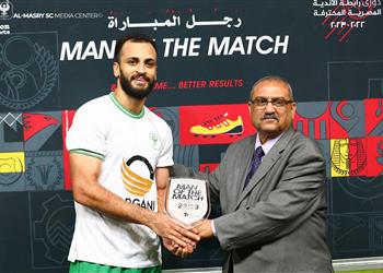 أول تعليق لـ مروان حمدي بعد هدفه الأول مع المصري في الدوري