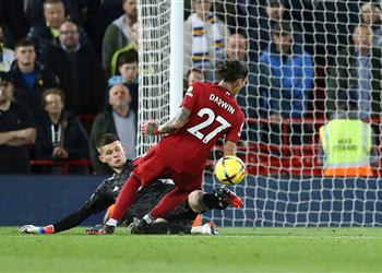 حارس ليدز بعد الفوز القاتل على ليفربول كانت لدينا خطة منذ البداية