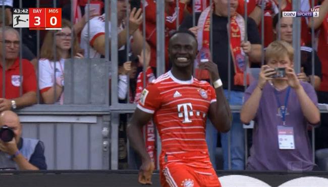 هدف ساديو ماني في مرمي ماينز بالدوري الالماني