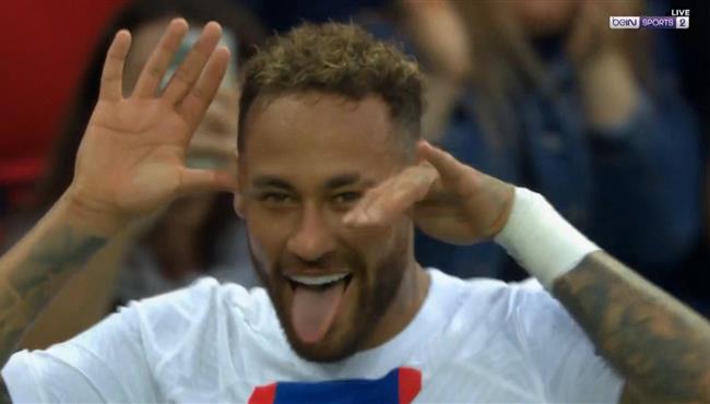 هدف نيمار في مرمي تروا اسيست ميسي