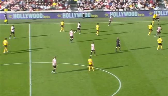 ملخص واهداف مباراة ولفرهامبتون وبرينتفورد 1 1 الدوري الانجليزي