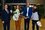 وزير الرياضة ينيب مساعده لاستقبال ميار شريف في مطار القاهرة