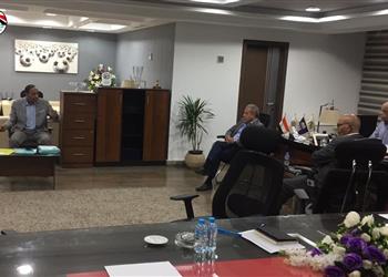 صور جمال محمد علي يعرض خطة تطوير رخص التدريب على اتحاد الكرة